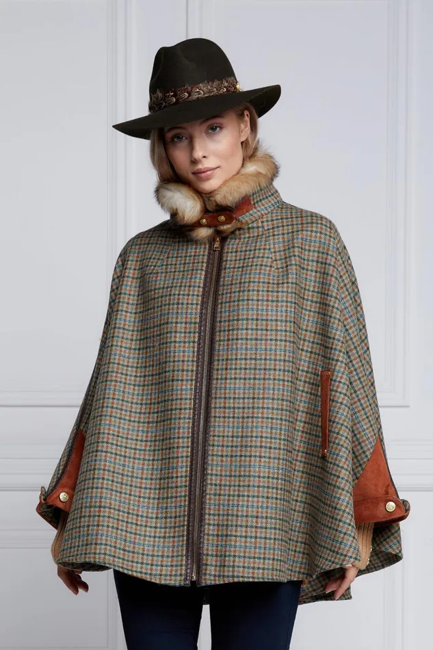 Women In Stock Tailoring Holland Cooper Chiltern Cape Bredon Tweed