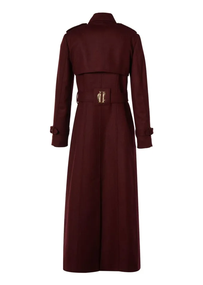 Women In Stock Tailoring Holland Cooper Full Length Marlborough Trench Coat Mulberry