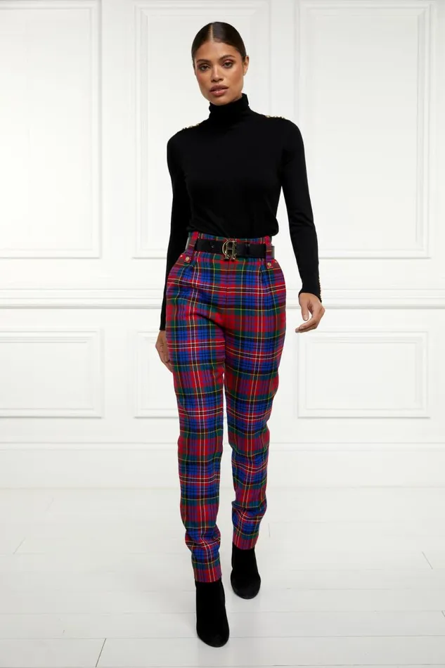 Women In Stock Tailoring Holland Cooper High Waisted Peg Trouser Macpherson Women In Stock Tailoring Holland Cooper High Waisted Peg Trouser Macpherson