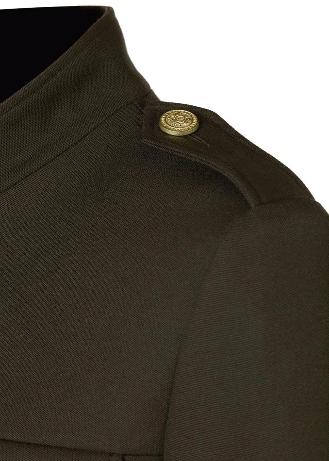 Women In Stock Tailoring Holland Cooper Highbury Cape Coat Khaki Barathea