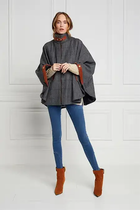 Women In Stock Tailoring Holland Cooper The Classic Cape Mid Blue Check