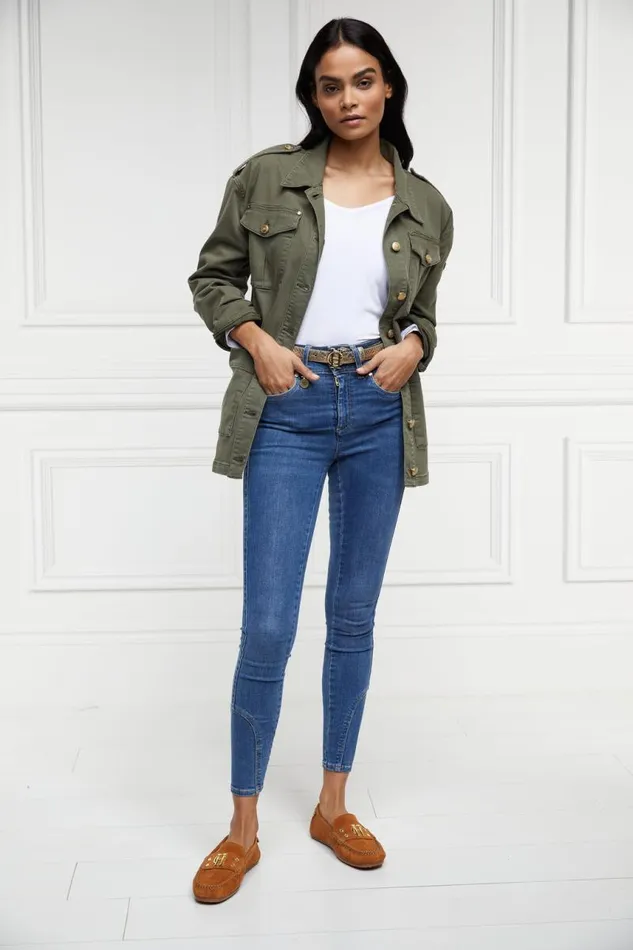Women Jackets Holland Cooper Artillery Jacket Hunter Green Women Jackets Holland Cooper Artillery Jacket Hunter Green