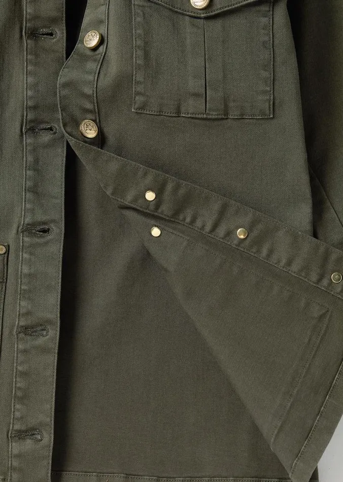 Women Jackets Holland Cooper Artillery Jacket Hunter Green Women Jackets Holland Cooper Artillery Jacket Hunter Green