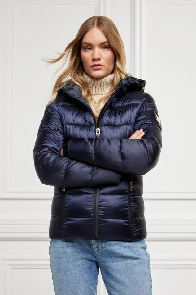 Women Jackets Holland Cooper Sherbourne Puffer Ink Navy Women Jackets Holland Cooper Sherbourne Puffer Ink Navy