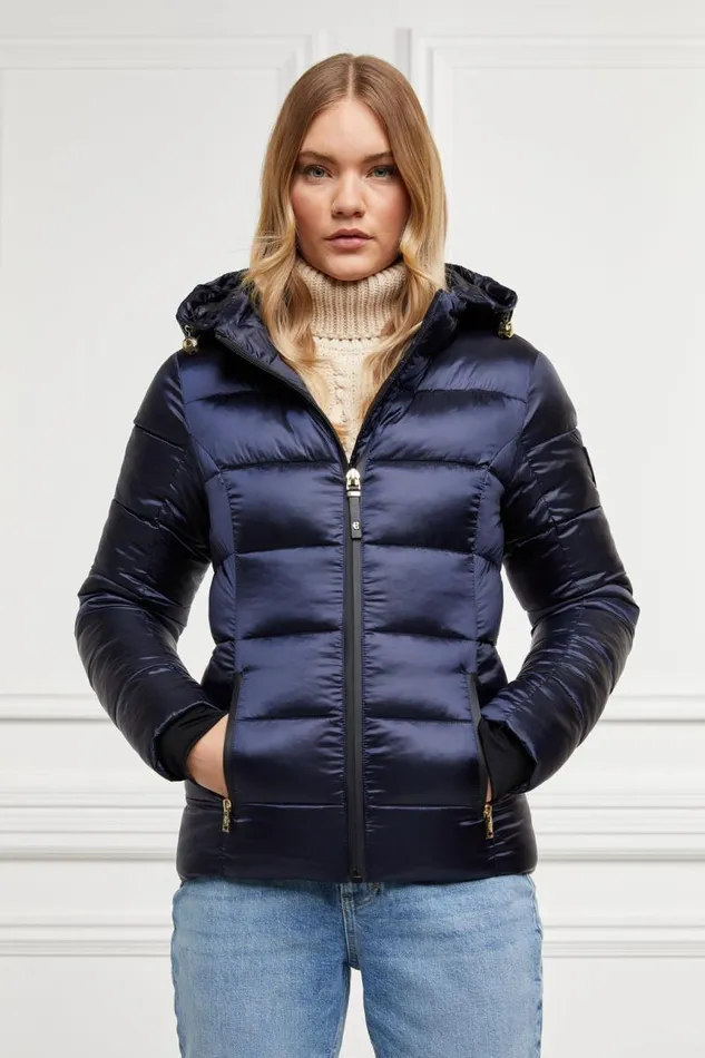 Women Jackets Holland Cooper Sherbourne Puffer Ink Navy Women Jackets Holland Cooper Sherbourne Puffer Ink Navy