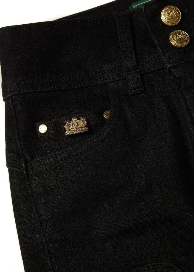 Women Jeans Holland Cooper 5 Pocket Jodhpur Jean Black Women Jeans Holland Cooper 5 Pocket Jodhpur Jean Black