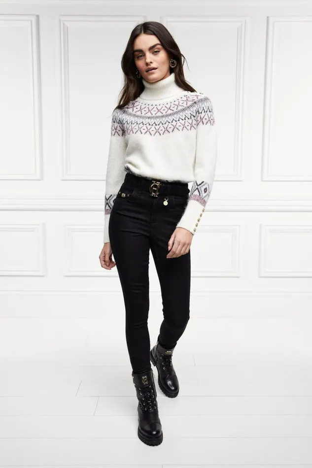 Women Jeans Holland Cooper 5 Pocket Jodhpur Jean Black Women Jeans Holland Cooper 5 Pocket Jodhpur Jean Black