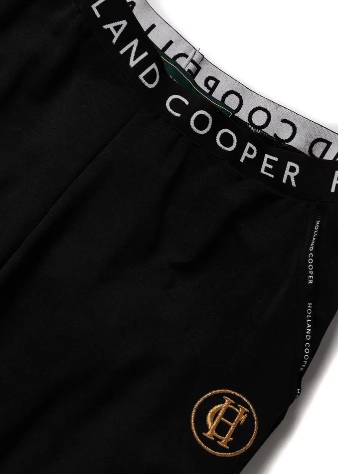 Women Joggers Holland Cooper Lounge Jogger Black