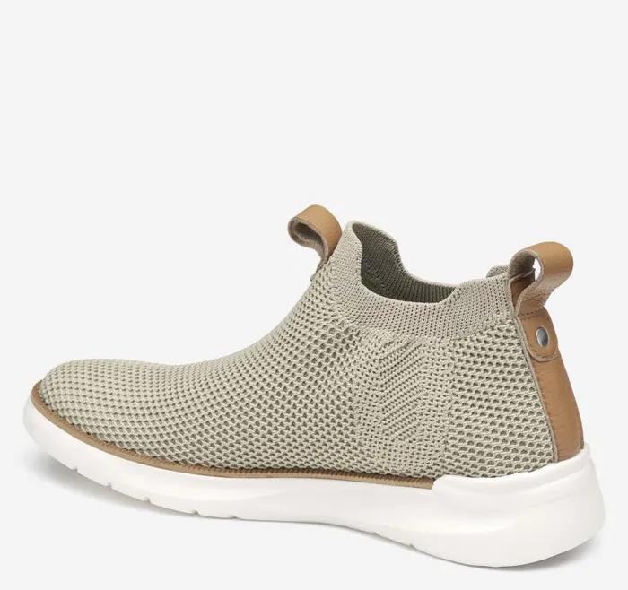 Women Johnston and Murphy Boots and Booties Emery Knit Chelsea Boot Taupe Knit Women Johnston and Murphy Boots and Booties Emery Knit Chelsea Boot Taupe Knit