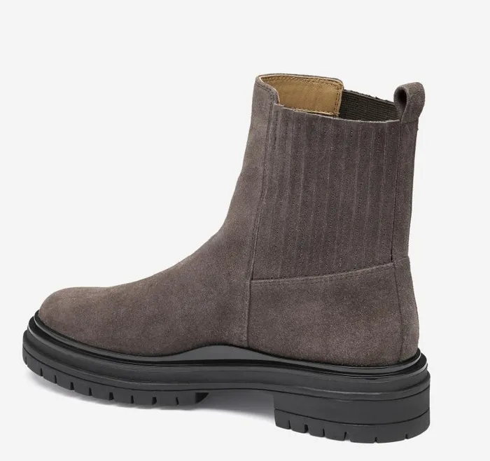 Women Johnston and Murphy Boots and Booties Gianna Gore Boot Dark Gray Suede Women Johnston and Murphy Boots and Booties Gianna Gore Boot Dark Gray Suede