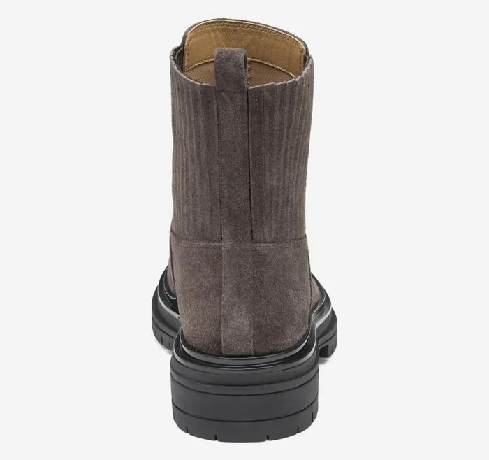 Women Johnston and Murphy Boots and Booties Gianna Gore Boot Dark Gray Suede Women Johnston and Murphy Boots and Booties Gianna Gore Boot Dark Gray Suede