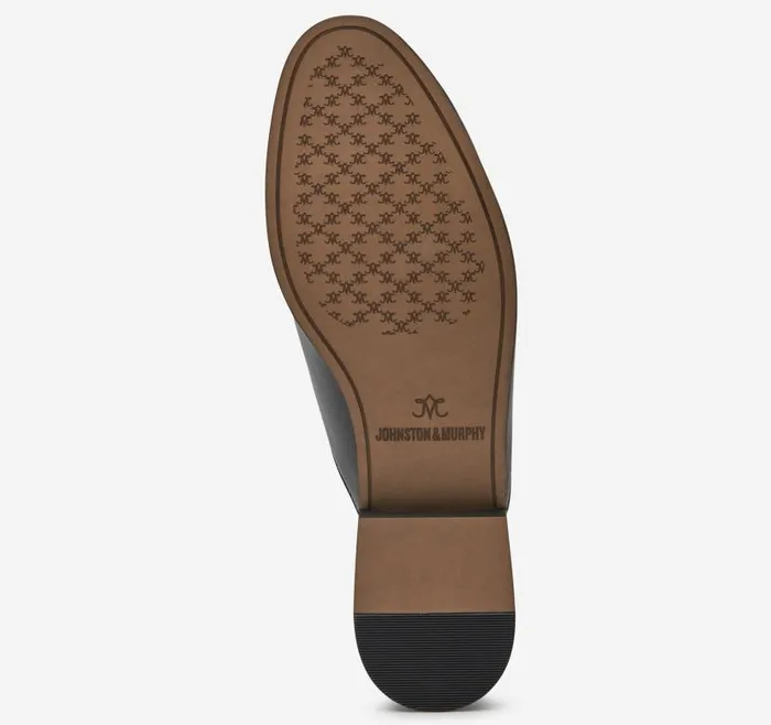 Women Johnston and Murphy Mules and Loafers Ali Bit Mule Black Glove Leather Women Johnston and Murphy Mules and Loafers Ali Bit Mule Black Glove Leather