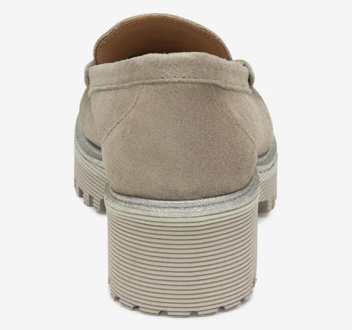 Women Johnston and Murphy Mules and Loafers Emmalynn Bit Loafer Taupe Suede Women Johnston and Murphy Mules and Loafers Emmalynn Bit Loafer Taupe Suede