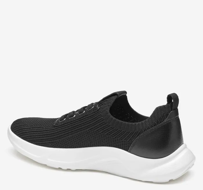 Women Johnston and Murphy Sneakers Escape Knit LaceUp Black Knit Women Johnston and Murphy Sneakers Escape Knit LaceUp Black Knit