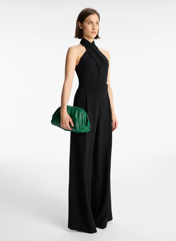 Women Jumpsuits ALC Murphy WideLeg Jumpsuit Black