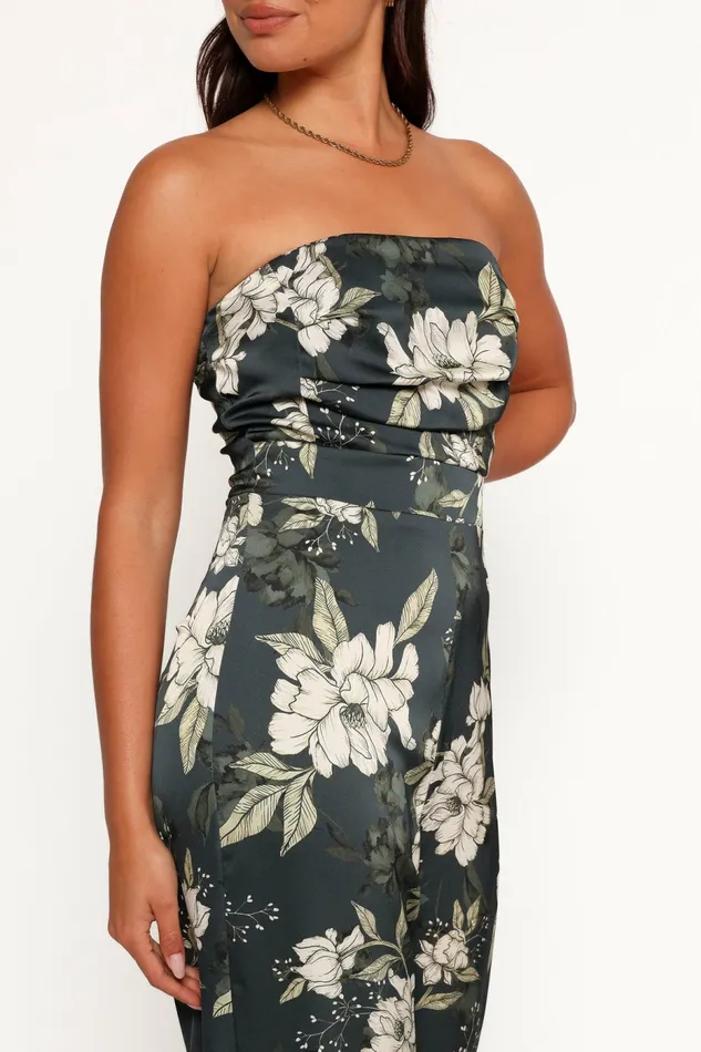 Women Jumpsuits and Rompers Petal and Pup Karina Jumpsuit Green Multi