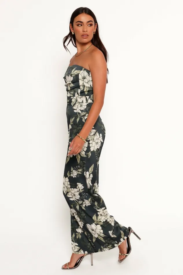 Women Jumpsuits and Rompers Petal and Pup Karina Jumpsuit Green Multi