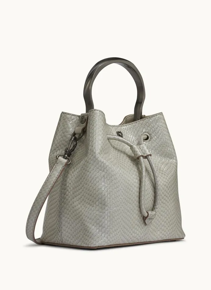Women LAWRENCE BUCKET BAG Zinc Donna Karan New York Crossbodies And Satchels Women LAWRENCE BUCKET BAG Zinc Donna Karan New York Crossbodies And Satchels