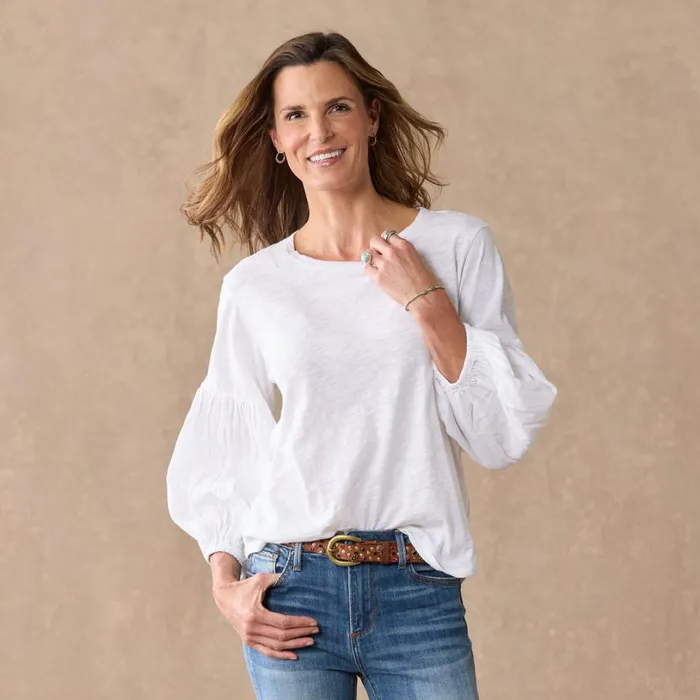 Women Lilly Tee Navy Sundance Catalog Tops Women Lilly Tee Navy Sundance Catalog Tops