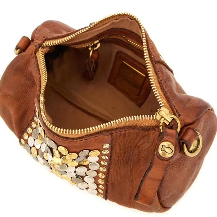 Women Liri Cognac Campomaggi Crossbody Bags Women Liri Cognac Campomaggi Crossbody Bags