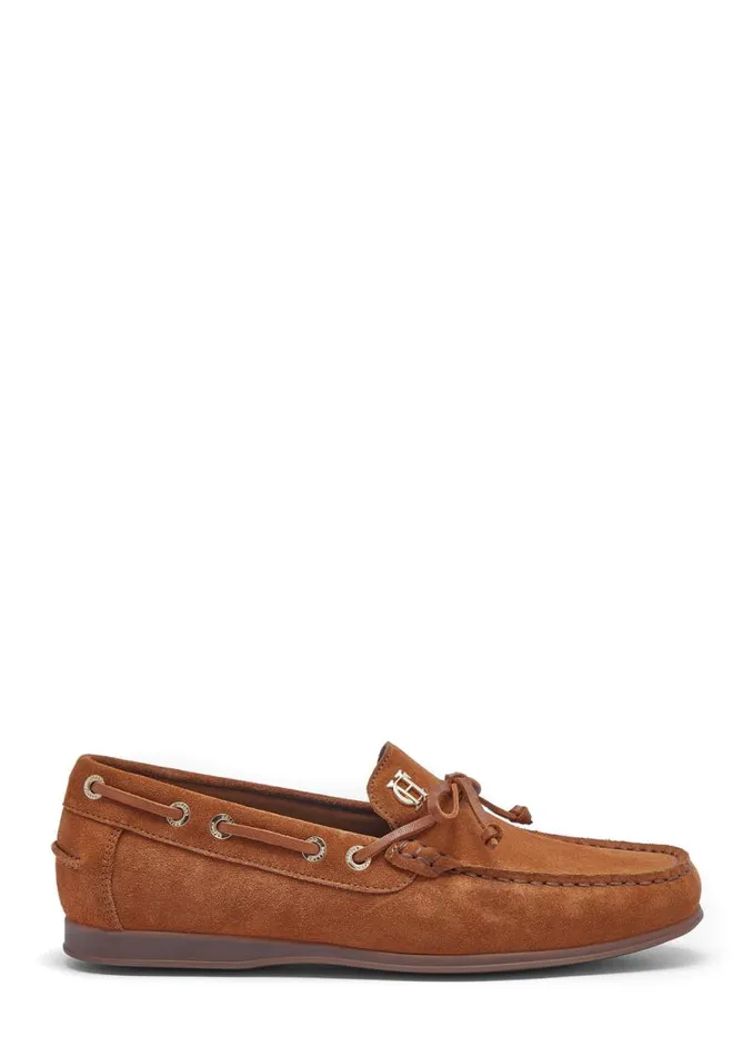 Women Loafers Holland Cooper Deck Shoe Tan Women Loafers Holland Cooper Deck Shoe Tan