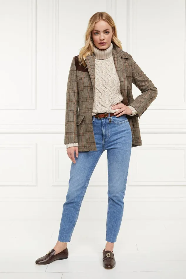 Women Loafers Holland Cooper Harvard Loafer Chocolate Croc Women Loafers Holland Cooper Harvard Loafer Chocolate Croc