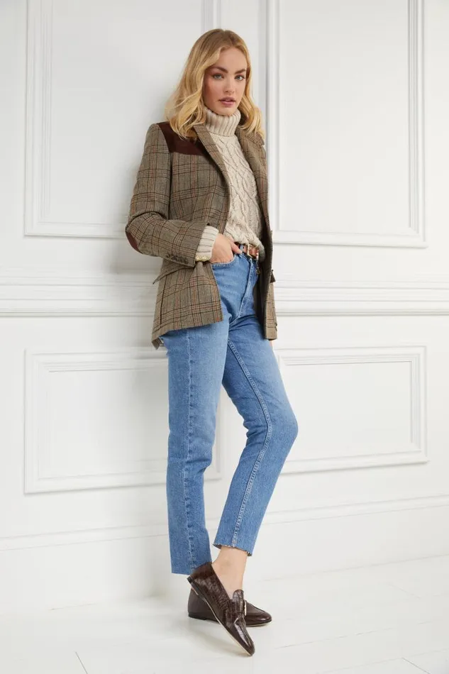 Women Loafers Holland Cooper Harvard Loafer Chocolate Croc Women Loafers Holland Cooper Harvard Loafer Chocolate Croc
