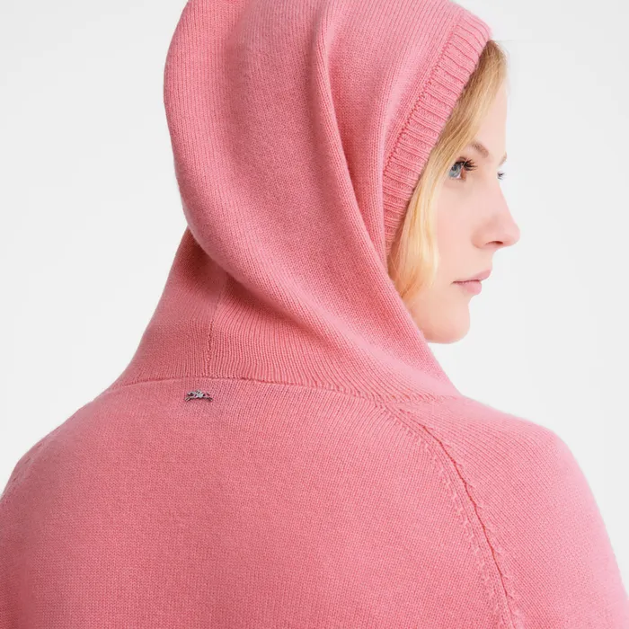 Women Longchamp Hoodie jumper Marshmallow KnitwearTops and Blouses Women Longchamp Hoodie jumper Marshmallow KnitwearTops and Blouses