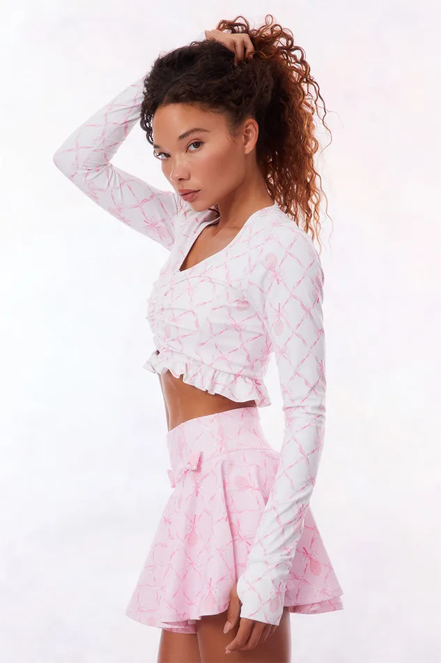 Women LoveShackFancy Active Medway Zip Sweetheart Pink
