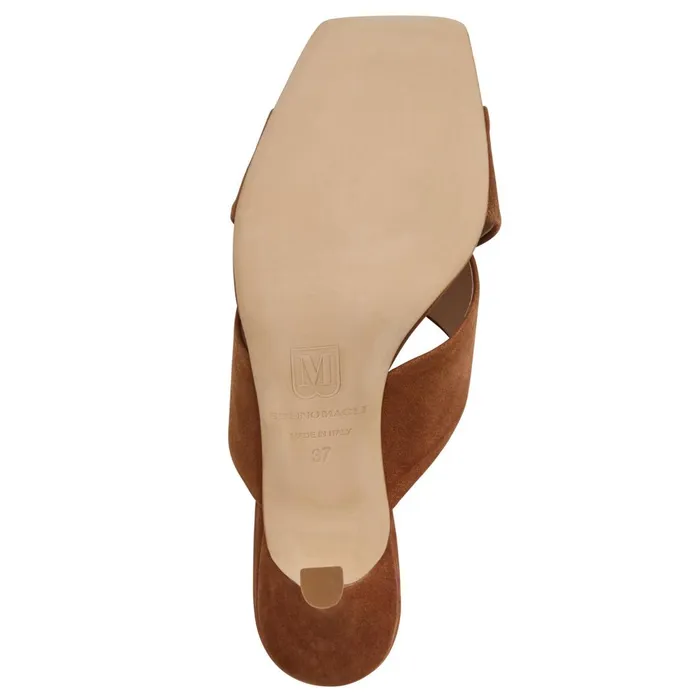 Women M BY BRUNO MAGLI Bruno Magli LISOTTA COGNAC SUEDE Pump Women M BY BRUNO MAGLI Bruno Magli LISOTTA COGNAC SUEDE Pump