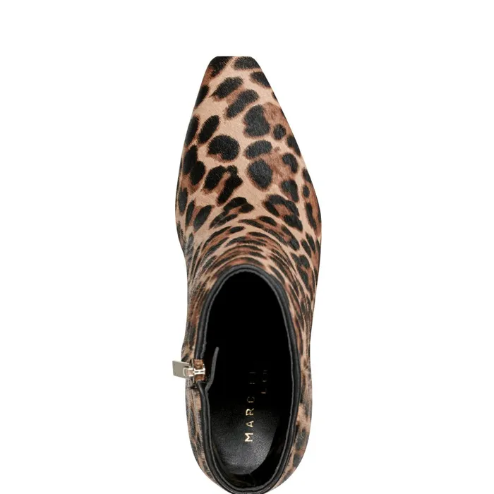 Women Marc Fisher Boots and Booties Yanaraly Heeled Bootie Leopard