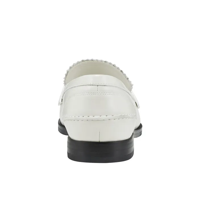 Women Marc Fisher Loafers and Flats Milton Loafer Chic Cream