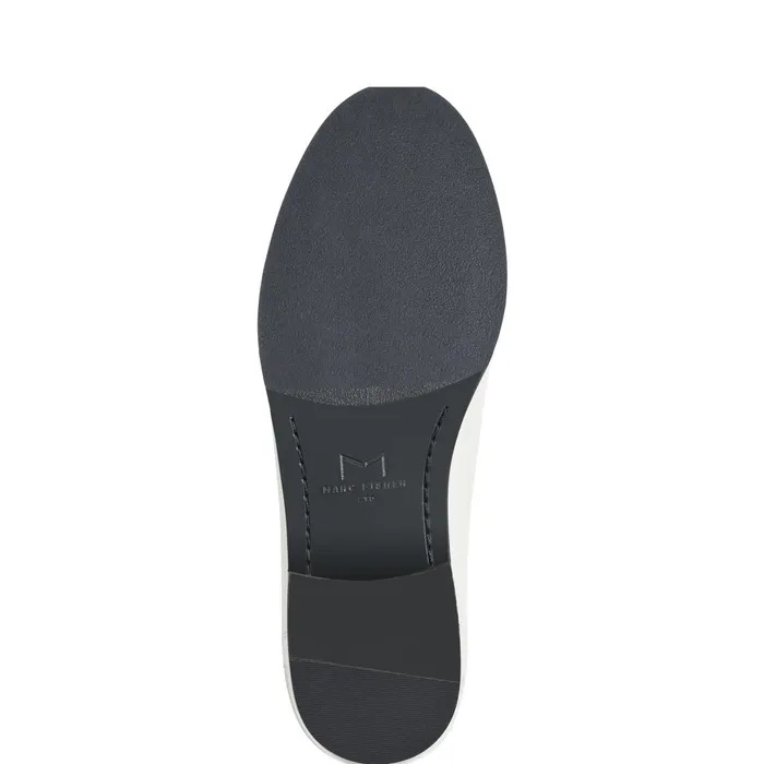 Women Marc Fisher Loafers and Flats Milton Loafer Chic Cream