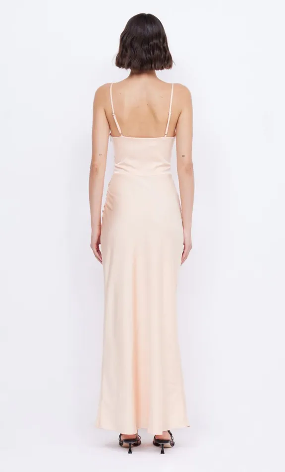 Women MARI LOU KNOT DRESS 8211 PEACH Bec Bridge Prom Dresses