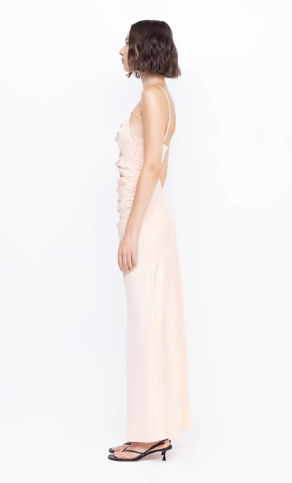 Women MARI LOU KNOT DRESS 8211 PEACH Bec Bridge Prom Dresses