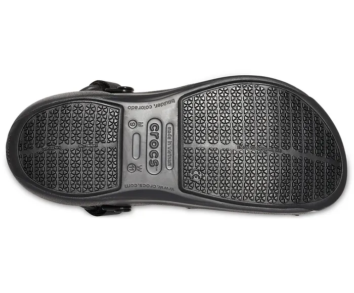 WomenMen Bistro Pro LiteRide Clog Black Clogs Crocs