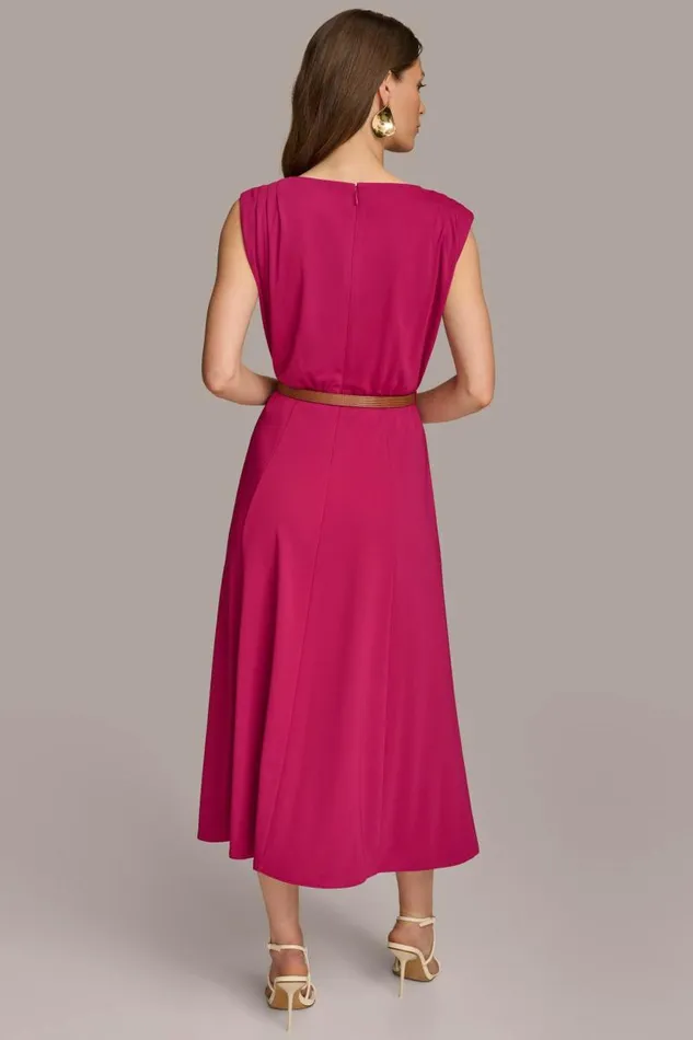 Women MIDI BELTED DRESS Cactus Flower Donna Karan New York Dresses And Jumpsuits Women MIDI BELTED DRESS Cactus Flower Donna Karan New York Dresses And Jumpsuits