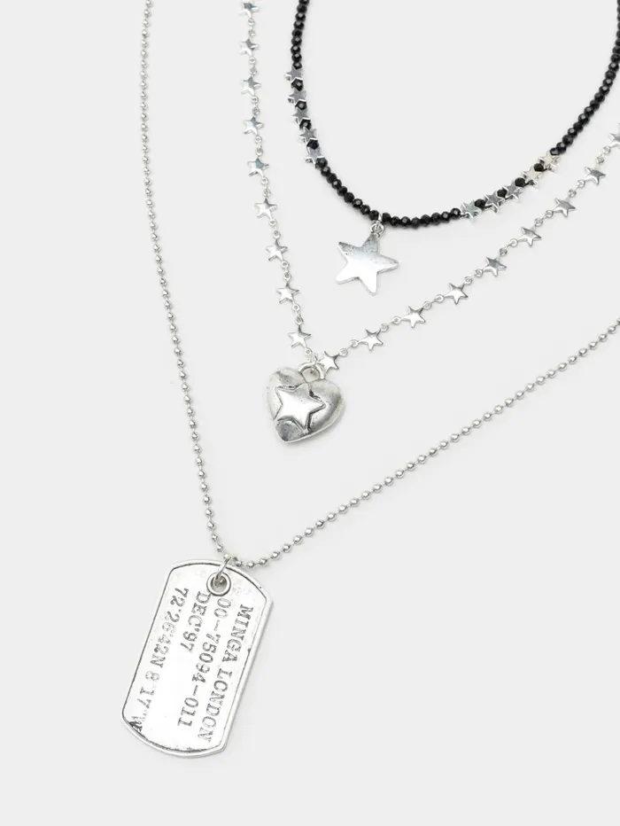 Women Minga London Shop All Never Lost Three Piece Necklace Set