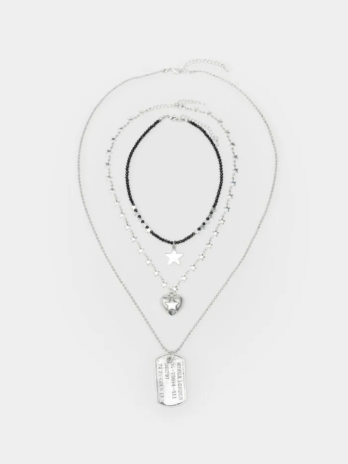 Women Minga London Shop All Never Lost Three Piece Necklace Set