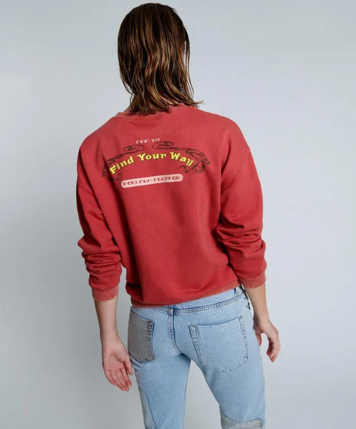 Women MOBLACK FIND YOUR WAY UNISEX SWEATER One Teaspoon Hoodies And Sweats Women MOBLACK FIND YOUR WAY UNISEX SWEATER One Teaspoon Hoodies And Sweats