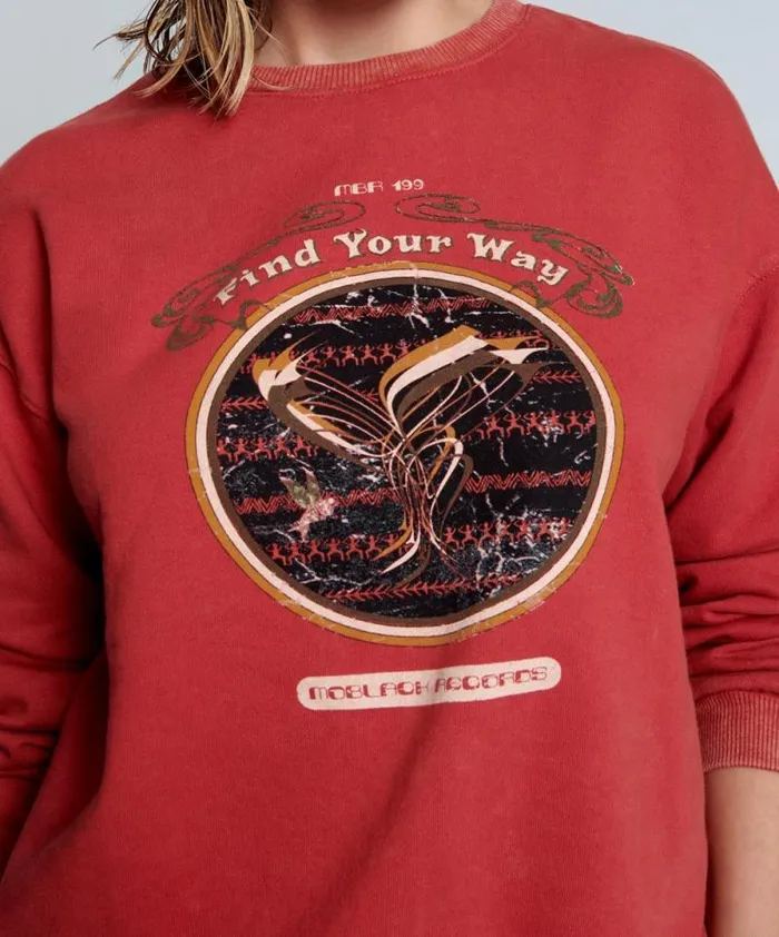Women MOBLACK FIND YOUR WAY UNISEX SWEATER One Teaspoon Hoodies And Sweats Women MOBLACK FIND YOUR WAY UNISEX SWEATER One Teaspoon Hoodies And Sweats