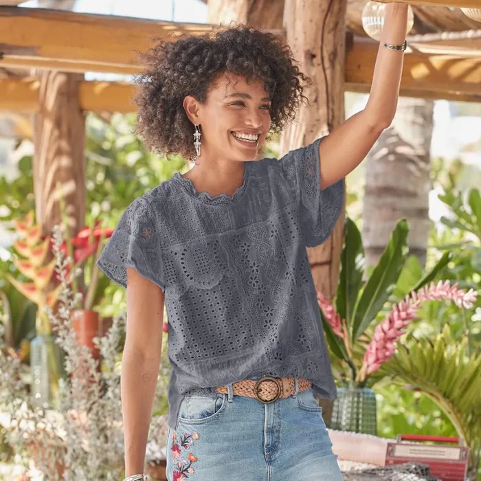 Women Nova Dreamer Top Petite White Sundance Catalog Petite Styles Women Nova Dreamer Top Petite White Sundance Catalog Petite Styles