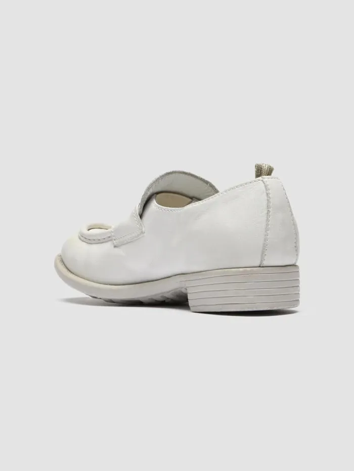 Women Officine Creative Footwear CALIXTE 020 White Leather Mocs Loafers