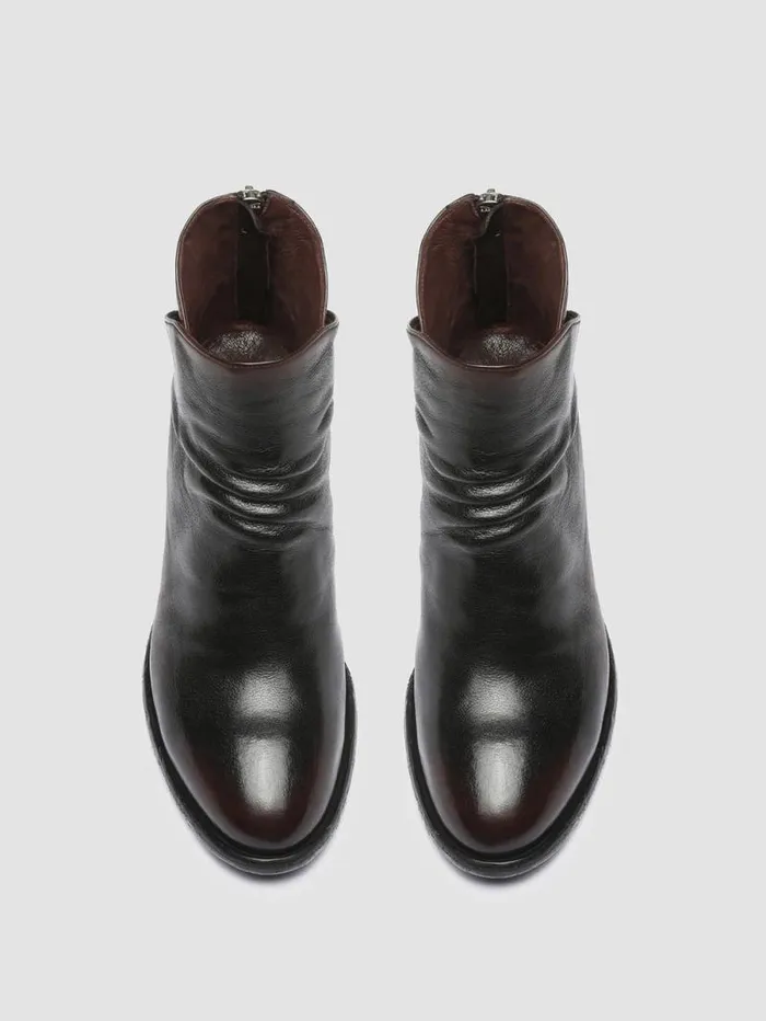 Women Officine Creative Footwear DENNER 100 Black Leather Ankle Boots Women Officine Creative Footwear DENNER 100 Black Leather Ankle Boots