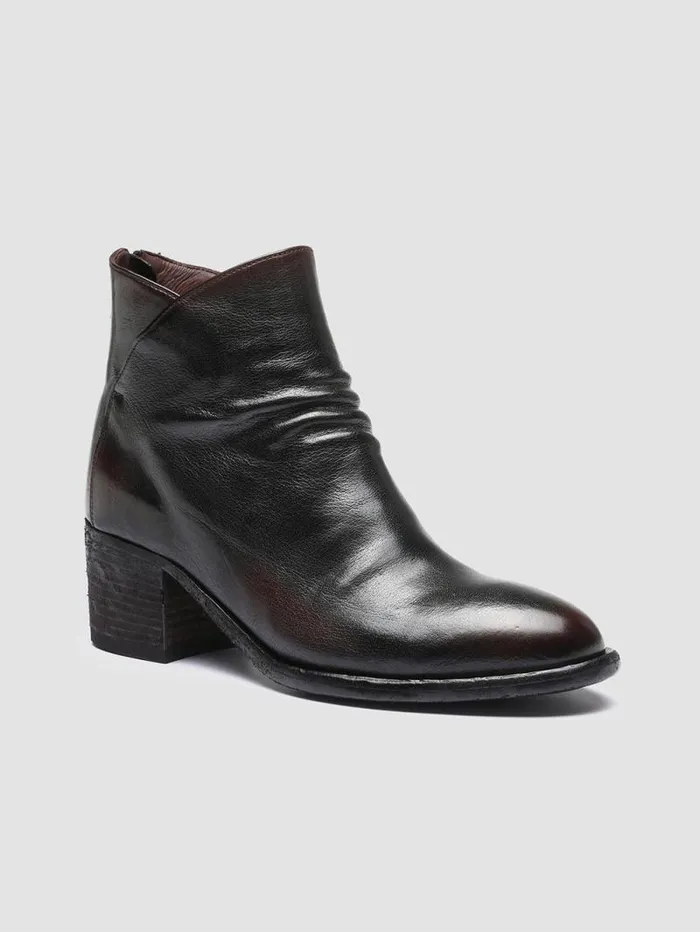 Women Officine Creative Footwear DENNER 100 Black Leather Ankle Boots Women Officine Creative Footwear DENNER 100 Black Leather Ankle Boots