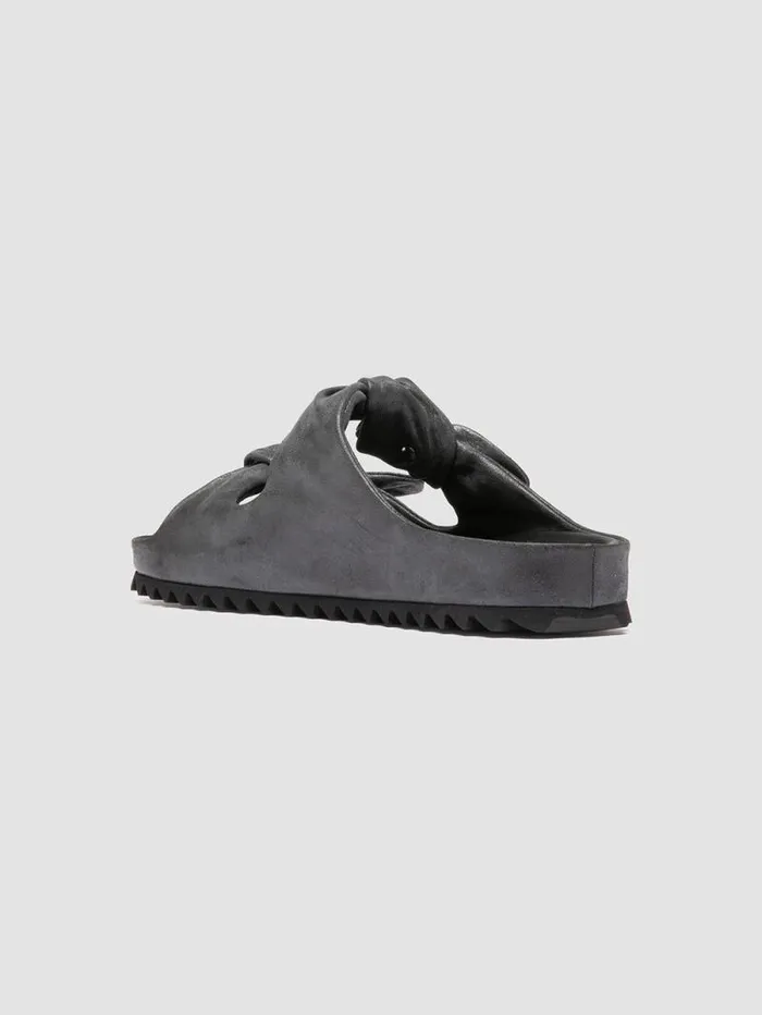 Women Officine Creative Footwear PELAGIE 021 Black Leather Slide Sandals Women Officine Creative Footwear PELAGIE 021 Black Leather Slide Sandals