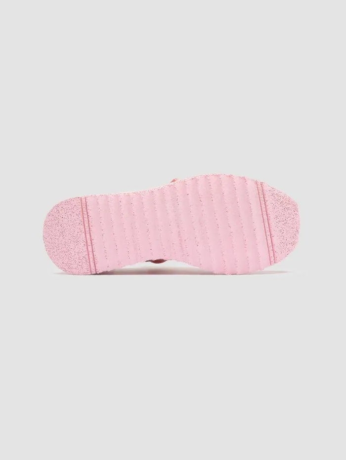 Women Officine Creative Footwear RACE RUBREX 103 Rose Suede Low Top Sneakers Women Officine Creative Footwear RACE RUBREX 103 Rose Suede Low Top Sneakers