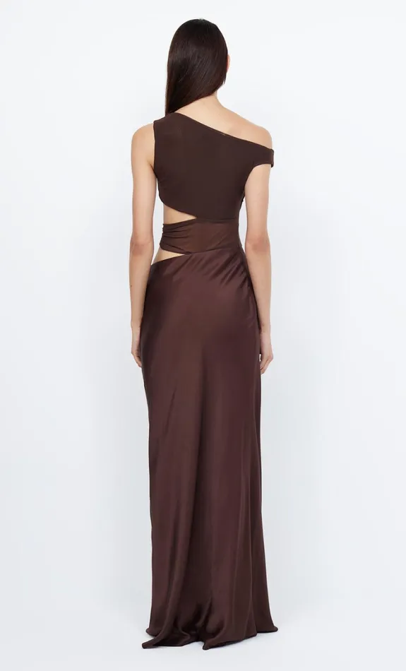 Women OPHELIA MAXI DRESS 8211 COCOA Bec Bridge Wedding Guest