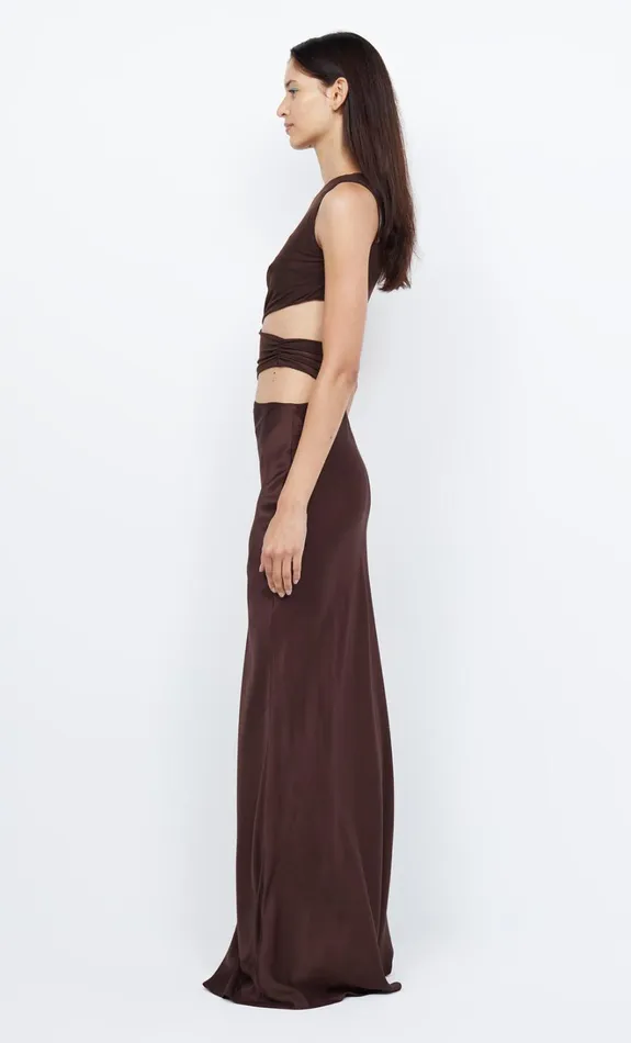 Women OPHELIA MAXI DRESS 8211 COCOA Bec Bridge Wedding Guest