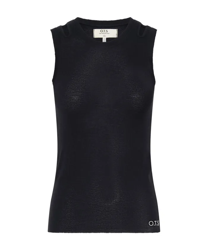 Women OTS CUT THROUGH TANK One Teaspoon Tees and Tanks Women OTS CUT THROUGH TANK One Teaspoon Tees and Tanks